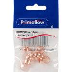 (1 = PK 10) PrimaPack COMP Copper Olive 10mm