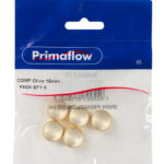 (1 = PK 5) PrimaPack COMP Brass Olive 15mm