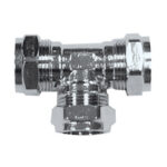 PrimaPack COMP Chrome Tee 15mm C x C x C