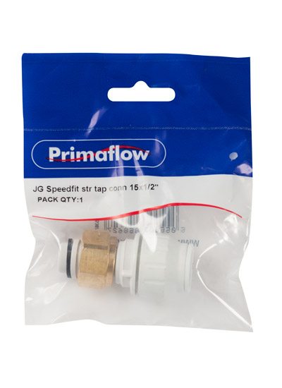 90003149-1.jpg PrimaPack JG Speedfit str tap conn 15x1/2" - Image 1