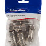 (1 = PK5) PrimaPack Chrome Isolating Valve 15mm - WRAS