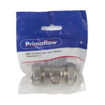 PrimaPack Chrome Isolating Valve 22mm - WRAS