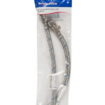 (1 = PK 2) PrimaPack Flexible Tap Connector 15 x1/2"x300mm + Iso Valve