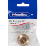 PrimaPack Brass Plug 1/2"