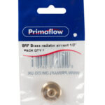 PrimaPack Brass radiator airvent 1/2"