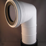 PrimaPack WC Pan Connector - 90 deg Elbow