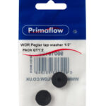(1 = PK 2) PrimaPack Peglar Tap Washer 1/2"