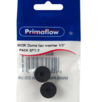 (1 = PK 2) PrimaPack Dome Tap Washer 1/2"