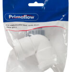 PS P/fit waste knuckle bend - white 32mm