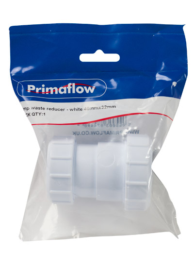 90014021-1.jpg PS Comp waste reducer - white 40mmx32mm - Image 1
