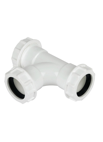 90014084-1.jpg PS Comp waste swept tee - white 32mm - Image 1