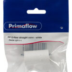 PS PP O-flow straight conn - white