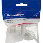 PS PP O-flow bent tank conn - white