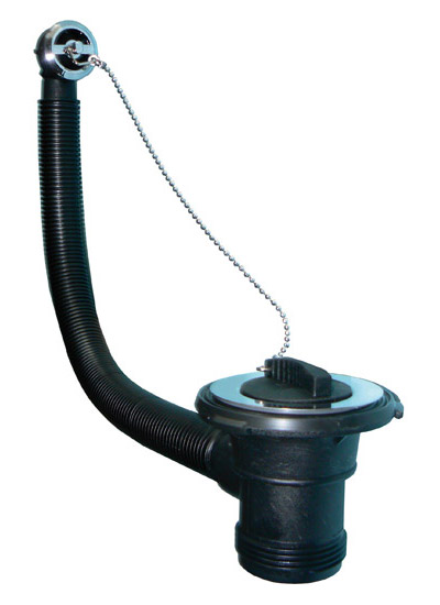 90016542-1.jpg PrimaPack Plastic Combined 1.1/2" Bath Waste & Overflow - Image 1