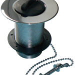 PrimaPack Brass Belfast Sink Waste 1.1/2" + Plug Chain & Stay