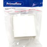 PS Wall outlet cowled - white round