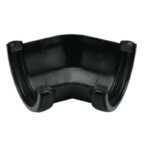 PrimaPack RW 112mm halfround 135deg angle - BLACK