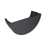 **PS RW 112mm h/rnd int stop end - grey