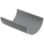 PrimaPack RW 75mm Half Round Fascia Bracket - GREY