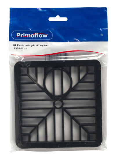 90025908-1.jpg PrimaPack Plastic Drain Grid - 6" SQUARE - Image 1