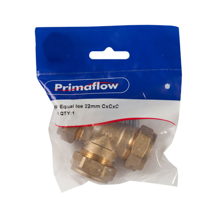 Product image for SKU 90094119 PrimaPack EF Reducing Tee 28x22x28mm CxCxC - Image 1