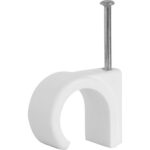 PrimaPack Cable clips - round 6mm 20 pack