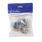 PrimaPack chrome tap heads - basin 1/2"