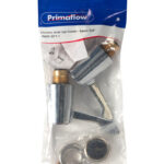 **chrome lever tap heads -  basin 1/2" & bath 3/4"