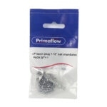 PrimaPack CP basin plug + 12" ball chain & stay