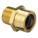 PrimaPack Straight Wall Connector 15mm x 1/2"