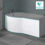 Instinct Reinforced 1500mm Bath Front Panel White