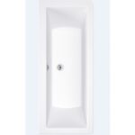 Cullin 1700x700mm Double Ended Plain Bath No Taphole White