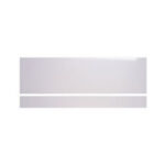 Instinct DLX 1800mm Bath Front Panel & Plinth - 15mm MDF White