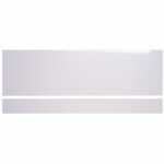 Instinct DLX 1700mm Bath Front Panel & Plinth - 15mm MDF White