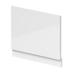Instinct DLX 700mm Bath End Panel & Plinth - 15mm MDF White