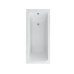 Tulla 1700x700mm(5mm) Single Ended TG AS Bath 2 Taphole White