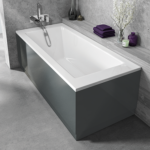 Instinct Waterproof 1700mm Front Panel & Plinth White