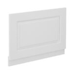Instinct Waterproof 800mm End Panel & Plinth White
