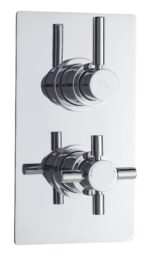 Twin Thermostatic Shower Valve
