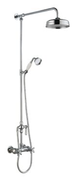 Hudson Reed Bar Mixer Shower Sets Traditional Thermostatic Shower Valve & Kit