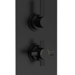 Twin Thermostatic Shower Valve With Diverter