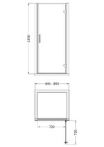 Pacific 900mm Hinged Door - Image 2