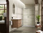 Hudson Reed Pacific 1700mm Double Sliding Door - Image 2