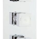 Triple Thermostatic Shower Valve With Diverter