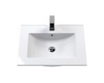 600mm Floor Standing 2-Drawer Vanity with Basin - 1 Tap Hole - Image 2