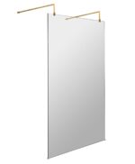 Hudson Reed 1100mm Wetroom Screen with Arms and Feet