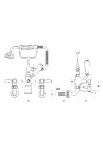 Hudson Reed Topaz Wall Mounted Bath Shower Mixer - Image 2