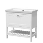 800mm Floor Standing Drawer Contemporary Basin 0TH