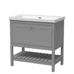 800mm Floor Standing Drawer Contemporary Basin 0TH