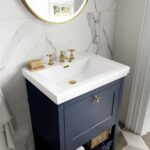 800mm Floor Standing Vanity & Basin 3TH - Image 2